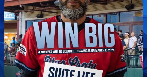 Enter your $100 and get your chance to be 1 of 3 winners of $10,500 worth of luxury suites!  The 3 winners will get their own suite for 21 home games!   ENTER HERE!