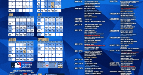 Blue Crabs Release 2024 Promotional Schedule!