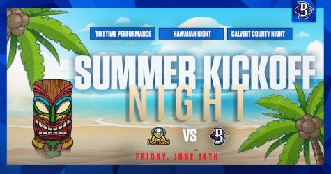 Friday, June 14: Summer Kickoff Night, Calvert County Night, Tiki Time Performance