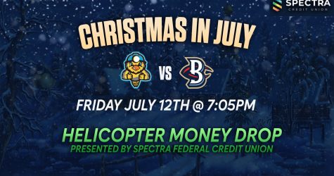 Christmas in July! Spectra Helicopter Money Drop!