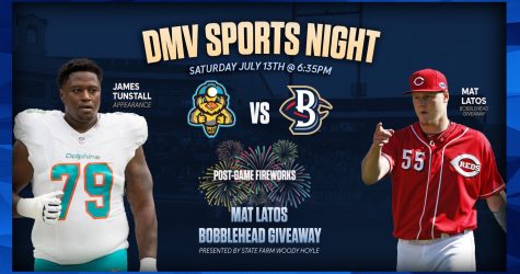 DMV Sports Night! Mat Latos Bobblehead Giveaway! Postgame Fireworks!