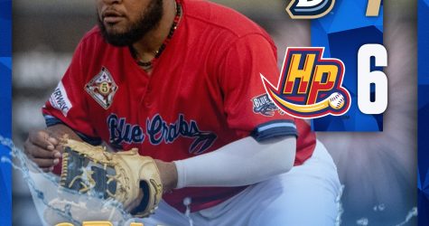 Blue Crabs Hang On after Jumping out to 7-0 Lead Early, Hold Off Rockers to Take First Series 7-6