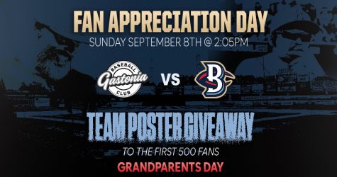 LAST HOME GAME SEPTEMBER 8TH! TEAM POSTER GIVEAWAY, FAN APPRECIATION DAY, GRANDPARENTS DAY!