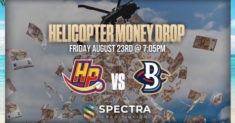 Friday: Helicpoter Money Drop presented by Spectra