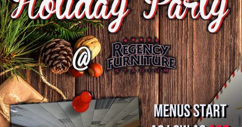 Host Your Holiday Party At Regency Furniture Stadium!