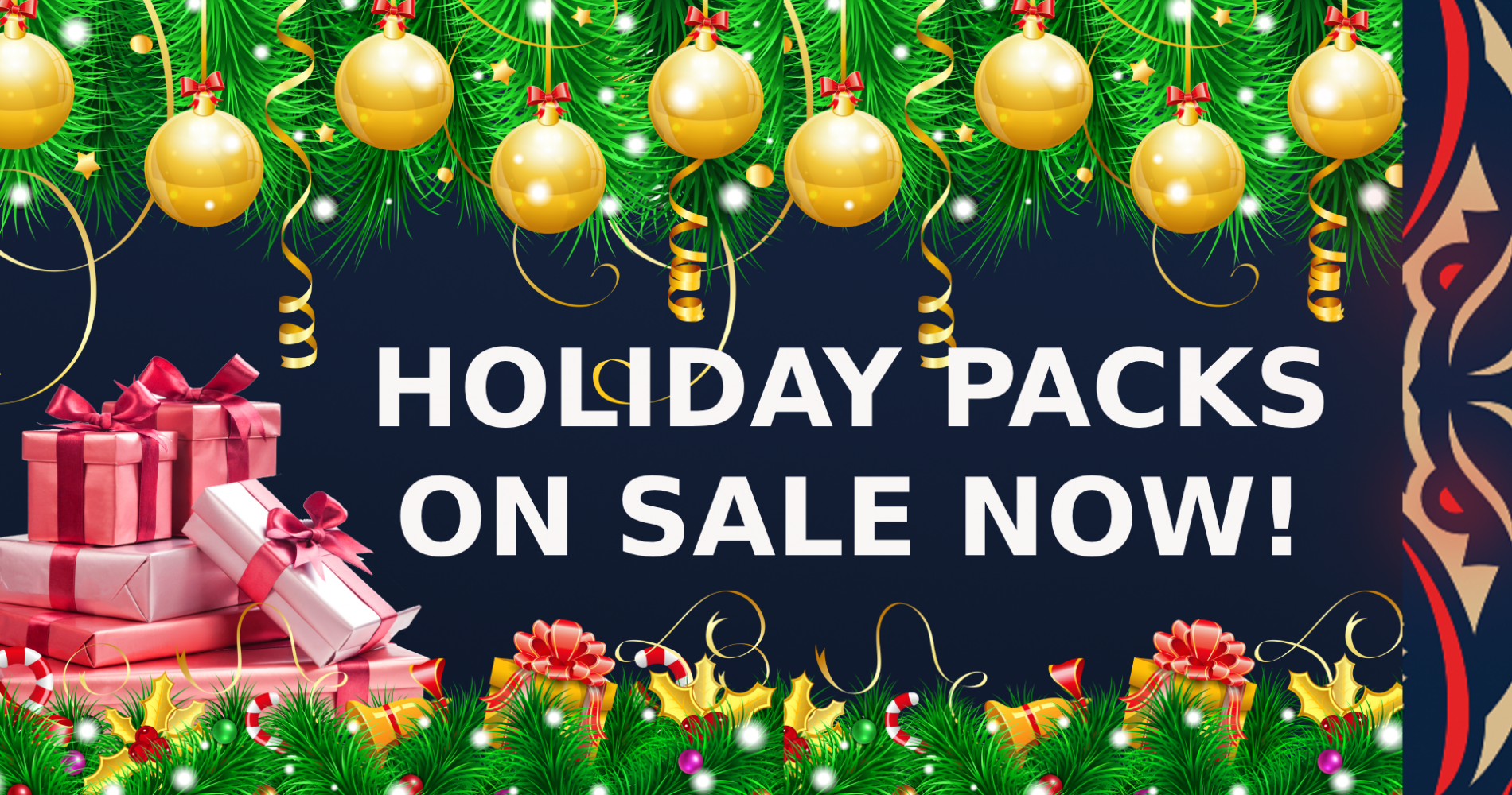 Purchase A Blue Crabs Holiday Pack!