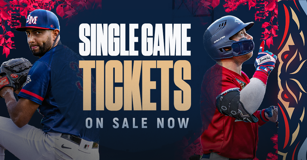 Single Game Tickets On Sale NOW!