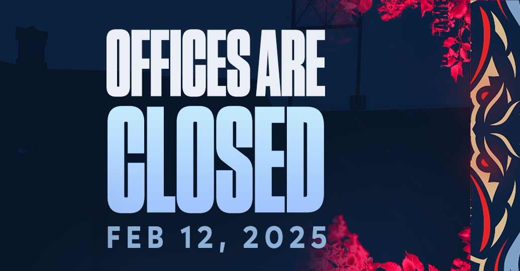 Office Closed 2/12