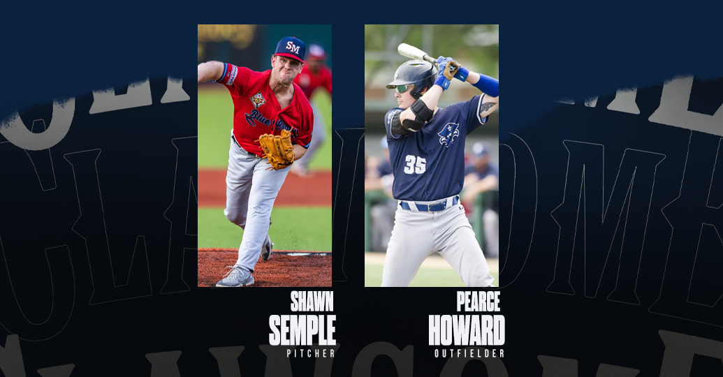 Shawn Semple Returns, and Blue Crabs Acquire Outfielder Pearce Howard in Trade for 2025 Season