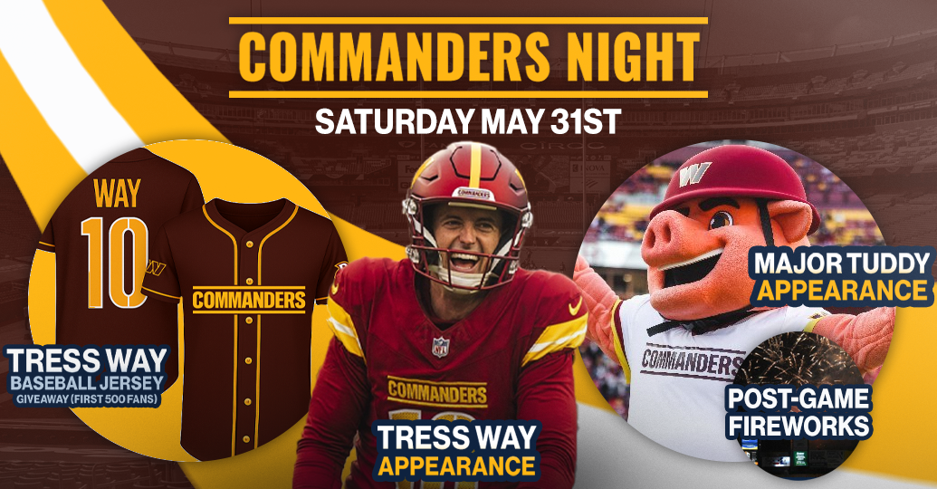 COMMANDERS NIGHT FEATURING TRESS WAY AND MAJOR TUDDY