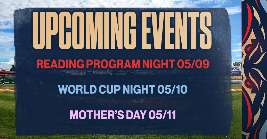 UPCOMING EVENTS!