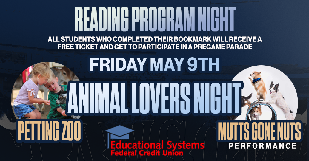 READING PROGRAM NIGHT PRESENTED BY ESFCU, MUTTS GONE NUTS AND MORE!