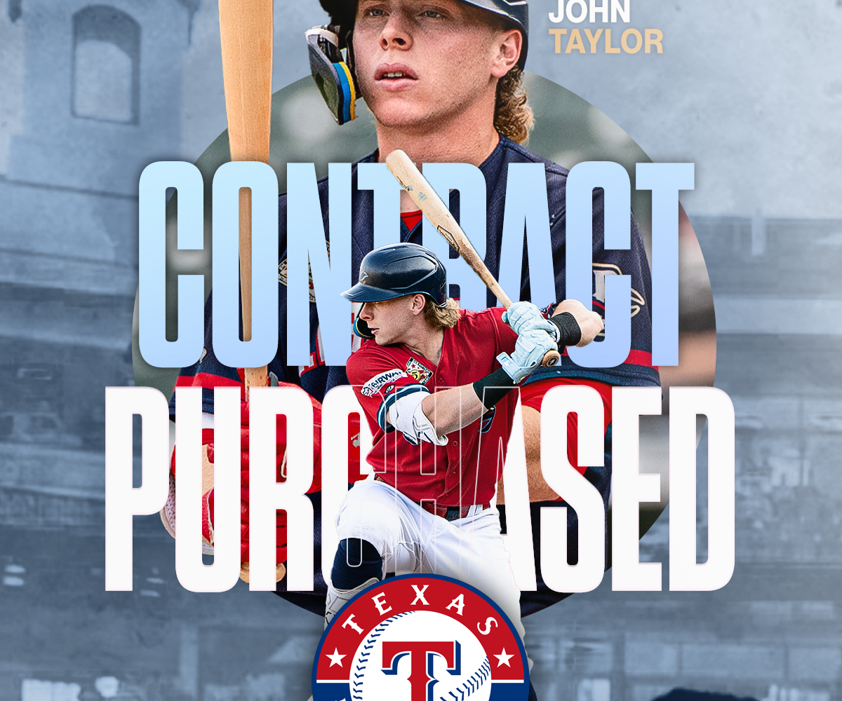 John Taylor Contract Purchased by the Texas Rangers