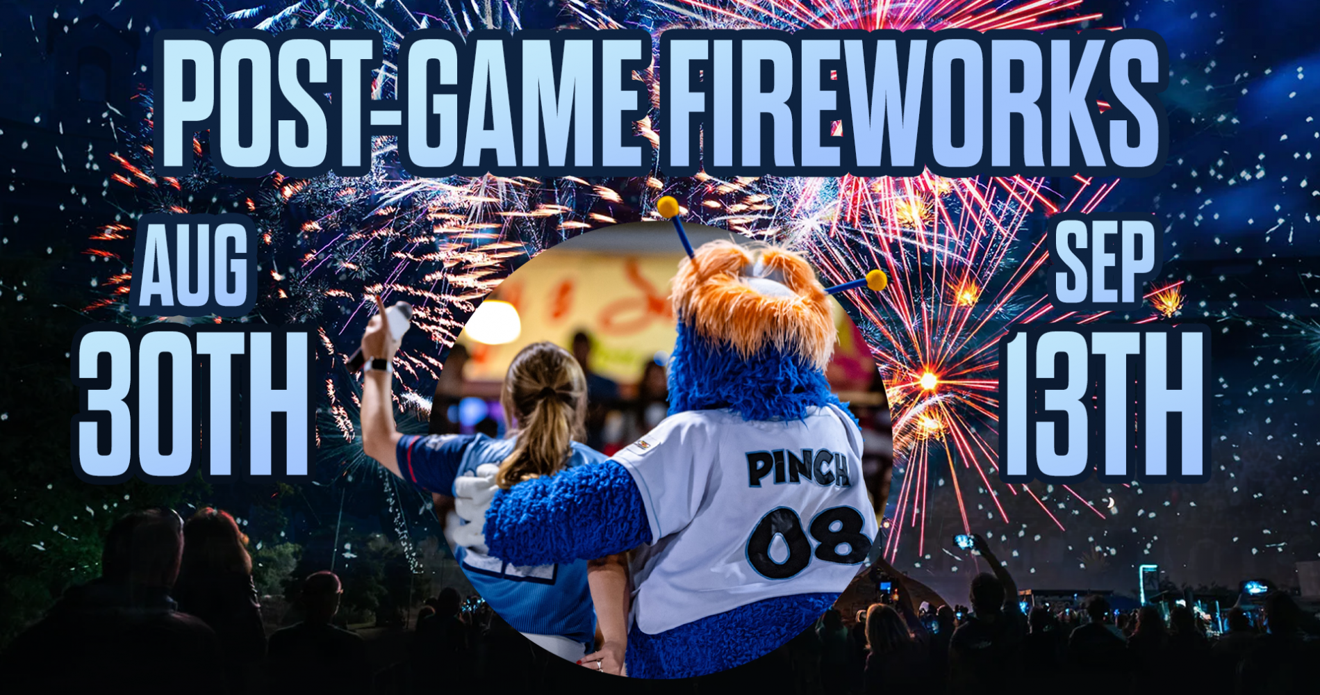 SATURDAY FIREWORKS!