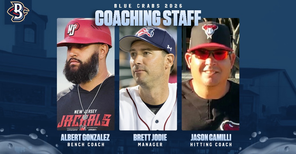 Blue Crabs Unveil 2026 Coaching Staff